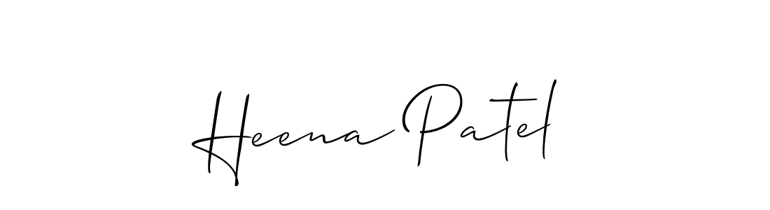 if you are searching for the best signature style for your name Heena Patel. so please give up your signature search. here we have designed multiple signature styles  using Allison_Script. Heena Patel signature style 2 images and pictures png