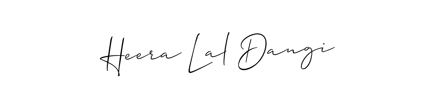 Check out images of Autograph of Heera Lal Dangi name. Actor Heera Lal Dangi Signature Style. Allison_Script is a professional sign style online. Heera Lal Dangi signature style 2 images and pictures png
