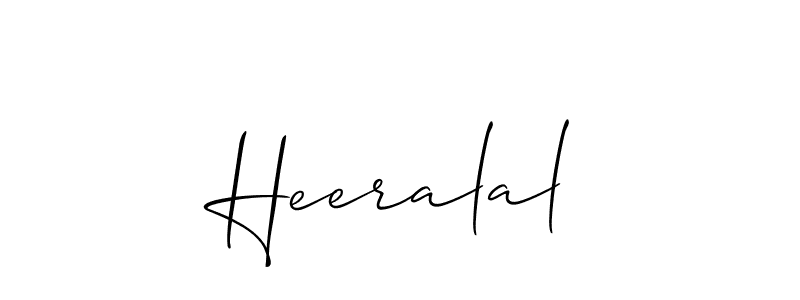 Make a beautiful signature design for name Heeralal. Use this online signature maker to create a handwritten signature for free. Heeralal signature style 2 images and pictures png
