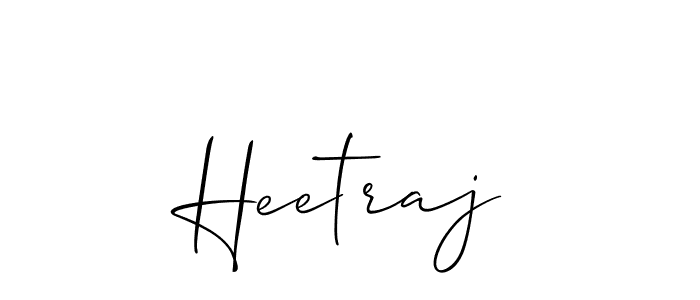 Also we have Heetraj name is the best signature style. Create professional handwritten signature collection using Allison_Script autograph style. Heetraj signature style 2 images and pictures png