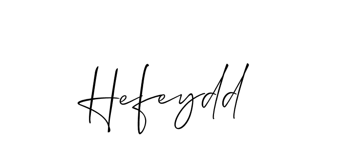 if you are searching for the best signature style for your name Hefeydd. so please give up your signature search. here we have designed multiple signature styles  using Allison_Script. Hefeydd signature style 2 images and pictures png
