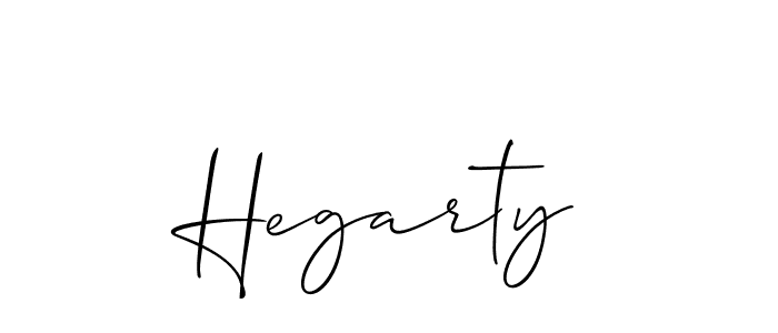 Best and Professional Signature Style for Hegarty. Allison_Script Best Signature Style Collection. Hegarty signature style 2 images and pictures png