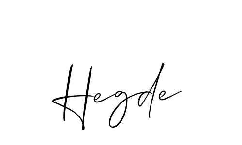 Also You can easily find your signature by using the search form. We will create Hegde name handwritten signature images for you free of cost using Allison_Script sign style. Hegde signature style 2 images and pictures png