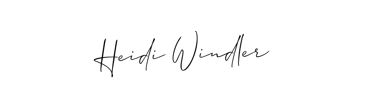 Make a short Heidi Windler signature style. Manage your documents anywhere anytime using Allison_Script. Create and add eSignatures, submit forms, share and send files easily. Heidi Windler signature style 2 images and pictures png