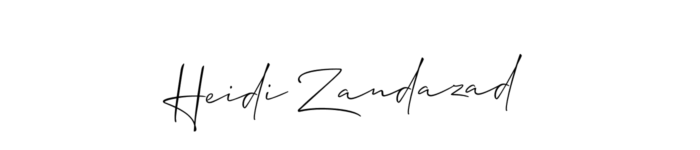 Here are the top 10 professional signature styles for the name Heidi Zandazad. These are the best autograph styles you can use for your name. Heidi Zandazad signature style 2 images and pictures png