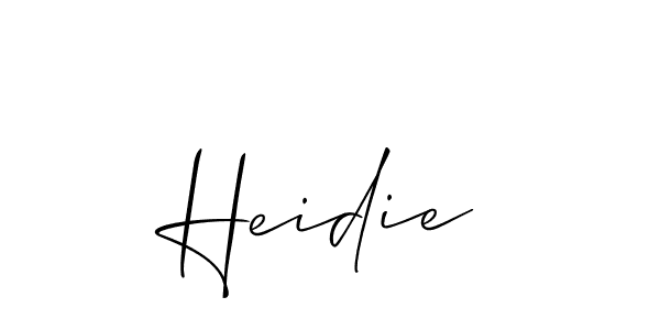 Once you've used our free online signature maker to create your best signature Allison_Script style, it's time to enjoy all of the benefits that Heidie name signing documents. Heidie signature style 2 images and pictures png
