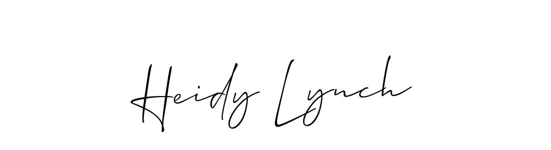 Once you've used our free online signature maker to create your best signature Allison_Script style, it's time to enjoy all of the benefits that Heidy Lynch name signing documents. Heidy Lynch signature style 2 images and pictures png
