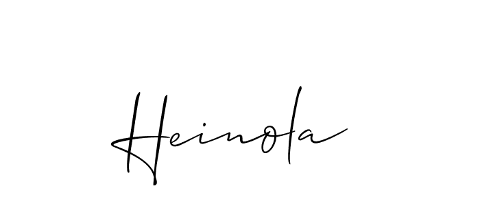 This is the best signature style for the Heinola name. Also you like these signature font (Allison_Script). Mix name signature. Heinola signature style 2 images and pictures png
