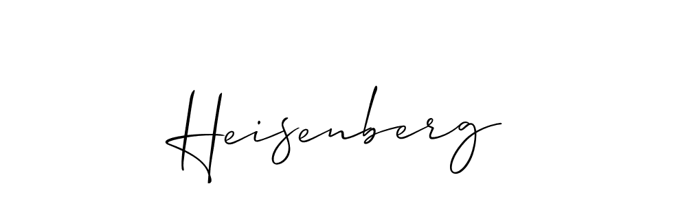 Once you've used our free online signature maker to create your best signature Allison_Script style, it's time to enjoy all of the benefits that Heisenberg name signing documents. Heisenberg signature style 2 images and pictures png