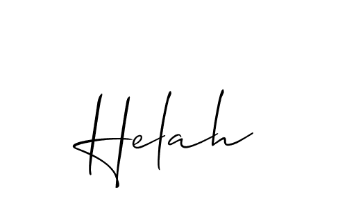 Check out images of Autograph of Helah name. Actor Helah Signature Style. Allison_Script is a professional sign style online. Helah signature style 2 images and pictures png