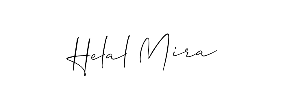 Once you've used our free online signature maker to create your best signature Allison_Script style, it's time to enjoy all of the benefits that Helal Mira name signing documents. Helal Mira signature style 2 images and pictures png