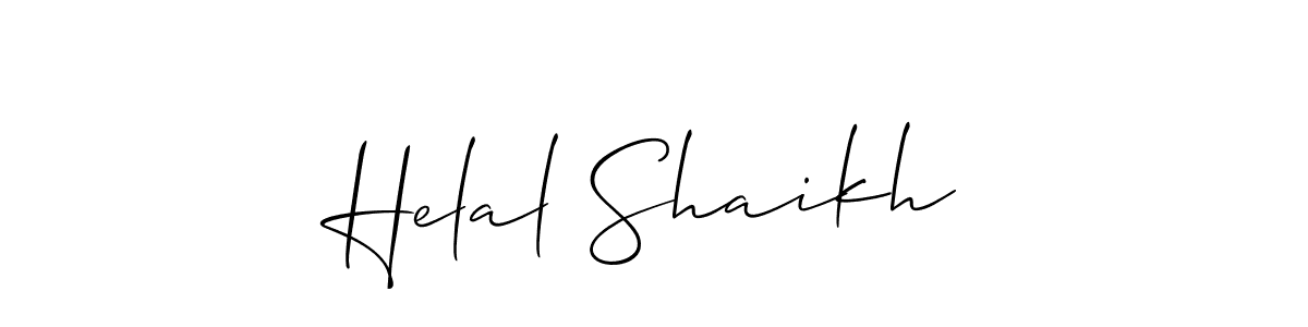 See photos of Helal Shaikh official signature by Spectra . Check more albums & portfolios. Read reviews & check more about Allison_Script font. Helal Shaikh signature style 2 images and pictures png