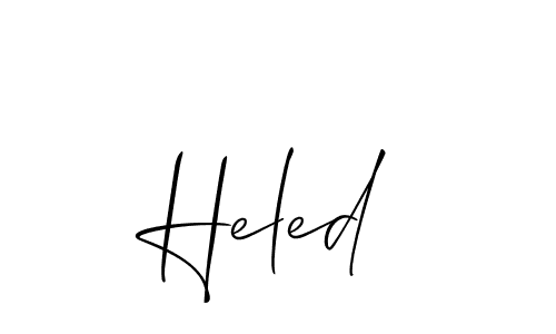 Once you've used our free online signature maker to create your best signature Allison_Script style, it's time to enjoy all of the benefits that Heled name signing documents. Heled signature style 2 images and pictures png