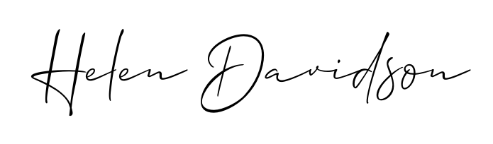 Turn your name Helen Davidson into a signature brand with Allison_Script styling. Download in standard PNG or transparent format anytime. Helen Davidson signature style 2 images and pictures png