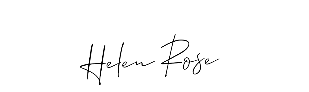 It looks lik you need a new signature style for name Helen Rose. Design unique handwritten (Allison_Script) signature with our free signature maker in just a few clicks. Helen Rose signature style 2 images and pictures png