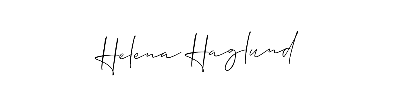 You can use this online signature creator to create a handwritten signature for the name Helena Haglund. This is the best online autograph maker. Helena Haglund signature style 2 images and pictures png