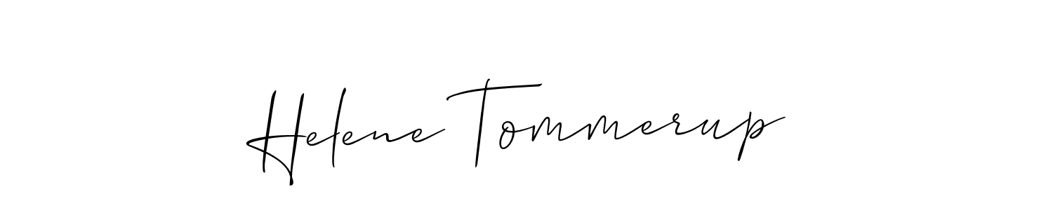 This is the best signature style for the Helene Tommerup name. Also you like these signature font (Allison_Script). Mix name signature. Helene Tommerup signature style 2 images and pictures png