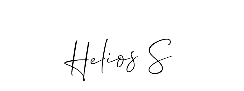 This is the best signature style for the Helios S name. Also you like these signature font (Allison_Script). Mix name signature. Helios S signature style 2 images and pictures png