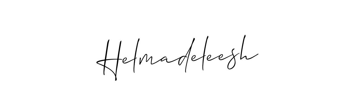 Helmadeleesh stylish signature style. Best Handwritten Sign (Allison_Script) for my name. Handwritten Signature Collection Ideas for my name Helmadeleesh. Helmadeleesh signature style 2 images and pictures png