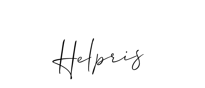 Here are the top 10 professional signature styles for the name Helpris. These are the best autograph styles you can use for your name. Helpris signature style 2 images and pictures png