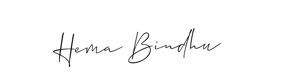 Also You can easily find your signature by using the search form. We will create Hema Bindhu name handwritten signature images for you free of cost using Allison_Script sign style. Hema Bindhu signature style 2 images and pictures png