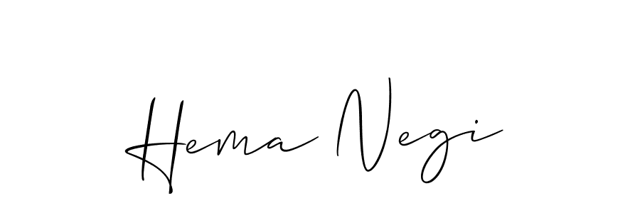 You can use this online signature creator to create a handwritten signature for the name Hema Negi. This is the best online autograph maker. Hema Negi signature style 2 images and pictures png