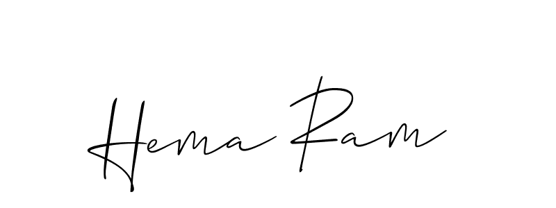 Make a beautiful signature design for name Hema Ram. Use this online signature maker to create a handwritten signature for free. Hema Ram signature style 2 images and pictures png