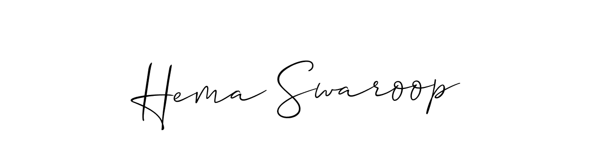 This is the best signature style for the Hema Swaroop name. Also you like these signature font (Allison_Script). Mix name signature. Hema Swaroop signature style 2 images and pictures png