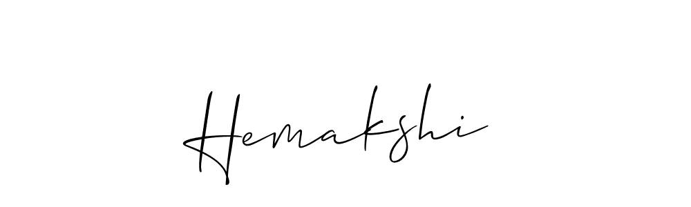 How to make Hemakshi¡ signature? Allison_Script is a professional autograph style. Create handwritten signature for Hemakshi¡ name. Hemakshi¡ signature style 2 images and pictures png