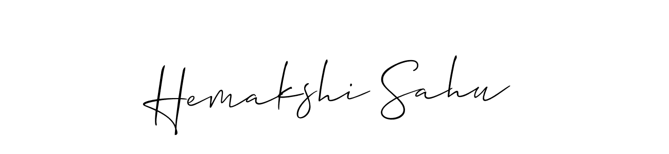 How to Draw Hemakshi Sahu signature style? Allison_Script is a latest design signature styles for name Hemakshi Sahu. Hemakshi Sahu signature style 2 images and pictures png