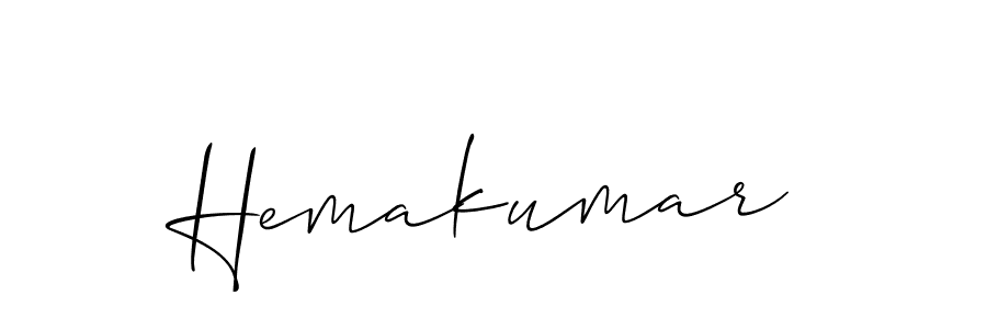 Make a beautiful signature design for name Hemakumar. Use this online signature maker to create a handwritten signature for free. Hemakumar signature style 2 images and pictures png