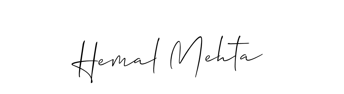 Once you've used our free online signature maker to create your best signature Allison_Script style, it's time to enjoy all of the benefits that Hemal Mehta name signing documents. Hemal Mehta signature style 2 images and pictures png