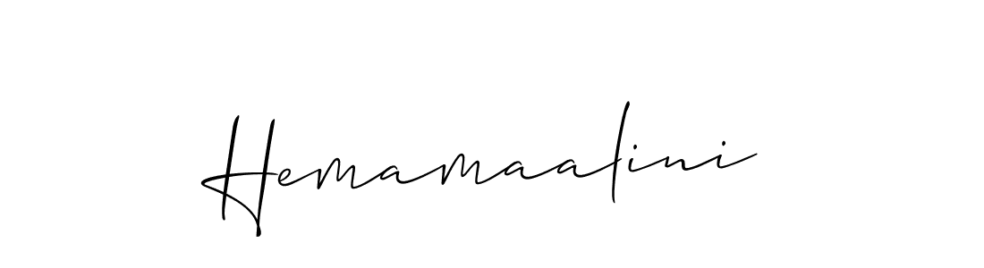 Best and Professional Signature Style for Hemamaalini. Allison_Script Best Signature Style Collection. Hemamaalini signature style 2 images and pictures png