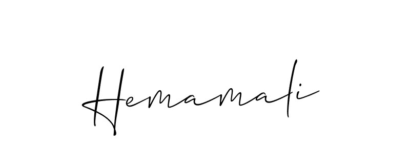 See photos of Hemamali official signature by Spectra . Check more albums & portfolios. Read reviews & check more about Allison_Script font. Hemamali signature style 2 images and pictures png