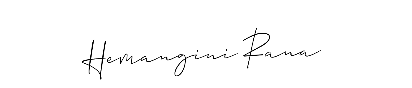 You can use this online signature creator to create a handwritten signature for the name Hemangini Rana. This is the best online autograph maker. Hemangini Rana signature style 2 images and pictures png