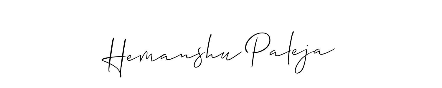 Also You can easily find your signature by using the search form. We will create Hemanshu Paleja name handwritten signature images for you free of cost using Allison_Script sign style. Hemanshu Paleja signature style 2 images and pictures png