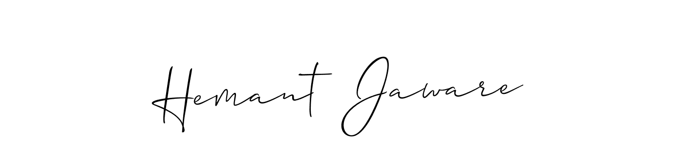 Also You can easily find your signature by using the search form. We will create Hemant  Jaware name handwritten signature images for you free of cost using Allison_Script sign style. Hemant  Jaware signature style 2 images and pictures png