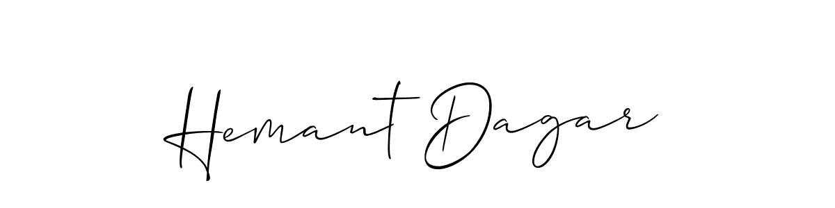 How to Draw Hemant Dagar signature style? Allison_Script is a latest design signature styles for name Hemant Dagar. Hemant Dagar signature style 2 images and pictures png