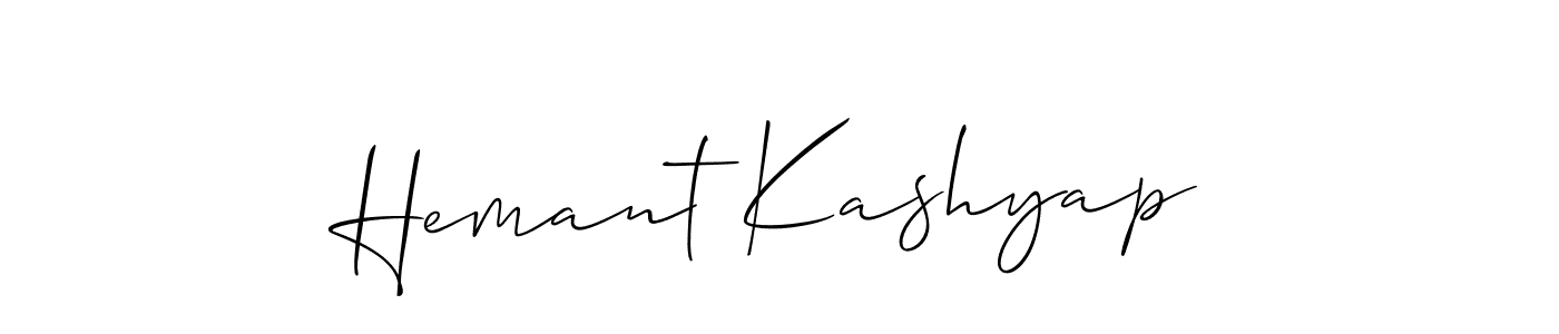 This is the best signature style for the Hemant Kashyap name. Also you like these signature font (Allison_Script). Mix name signature. Hemant Kashyap signature style 2 images and pictures png