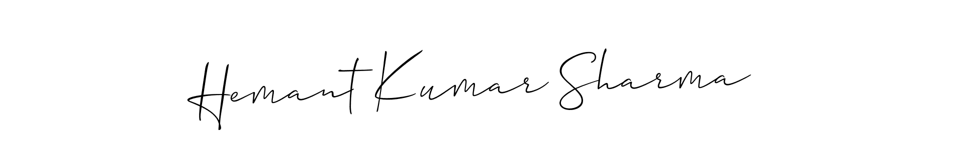 Check out images of Autograph of Hemant Kumar Sharma name. Actor Hemant Kumar Sharma Signature Style. Allison_Script is a professional sign style online. Hemant Kumar Sharma signature style 2 images and pictures png