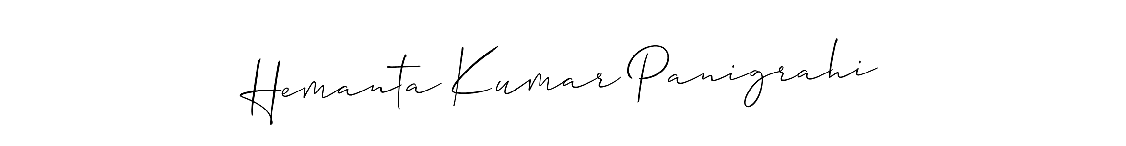Here are the top 10 professional signature styles for the name Hemanta Kumar Panigrahi. These are the best autograph styles you can use for your name. Hemanta Kumar Panigrahi signature style 2 images and pictures png