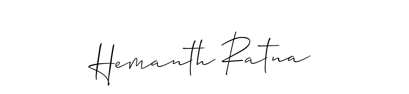 Once you've used our free online signature maker to create your best signature Allison_Script style, it's time to enjoy all of the benefits that Hemanth Ratna name signing documents. Hemanth Ratna signature style 2 images and pictures png