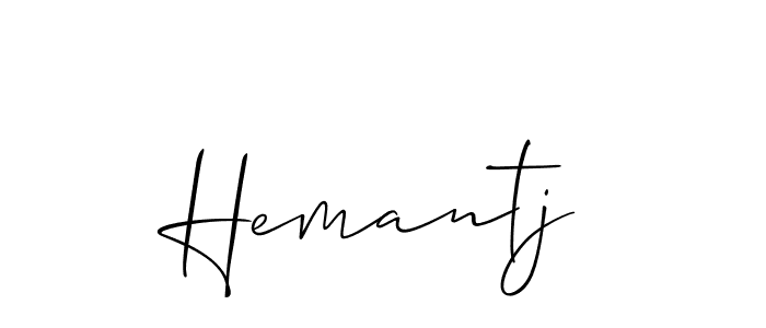 Once you've used our free online signature maker to create your best signature Allison_Script style, it's time to enjoy all of the benefits that Hemantj name signing documents. Hemantj signature style 2 images and pictures png