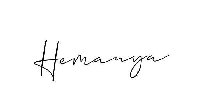 Once you've used our free online signature maker to create your best signature Allison_Script style, it's time to enjoy all of the benefits that Hemanya name signing documents. Hemanya signature style 2 images and pictures png