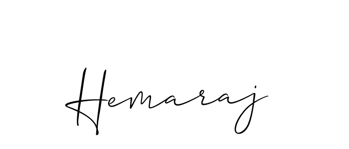 The best way (Allison_Script) to make a short signature is to pick only two or three words in your name. The name Hemaraj include a total of six letters. For converting this name. Hemaraj signature style 2 images and pictures png