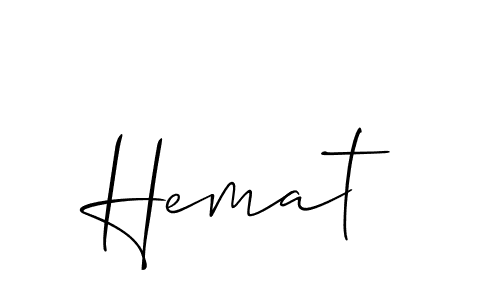 Also You can easily find your signature by using the search form. We will create Hemat name handwritten signature images for you free of cost using Allison_Script sign style. Hemat signature style 2 images and pictures png