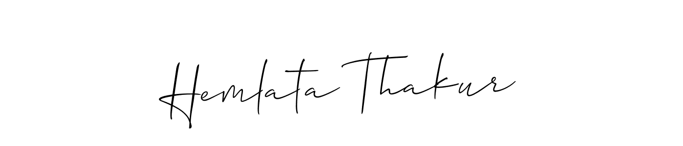 See photos of Hemlata Thakur official signature by Spectra . Check more albums & portfolios. Read reviews & check more about Allison_Script font. Hemlata Thakur signature style 2 images and pictures png