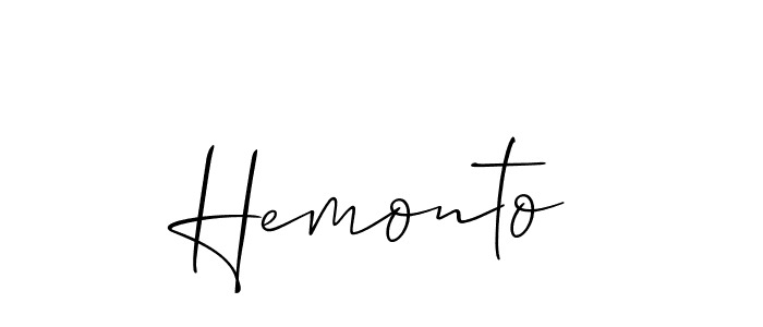 You can use this online signature creator to create a handwritten signature for the name Hemonto. This is the best online autograph maker. Hemonto signature style 2 images and pictures png