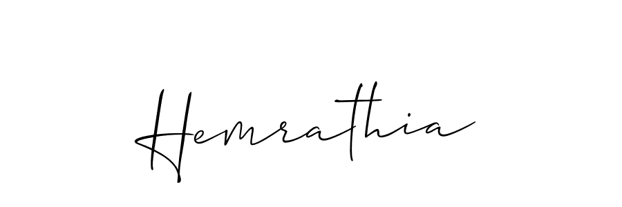 Allison_Script is a professional signature style that is perfect for those who want to add a touch of class to their signature. It is also a great choice for those who want to make their signature more unique. Get Hemrathia name to fancy signature for free. Hemrathia signature style 2 images and pictures png
