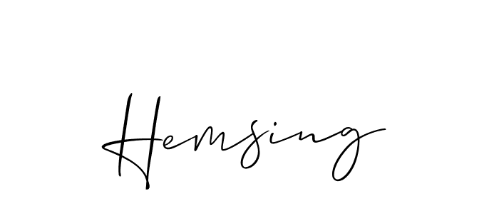 Here are the top 10 professional signature styles for the name Hemsing. These are the best autograph styles you can use for your name. Hemsing signature style 2 images and pictures png